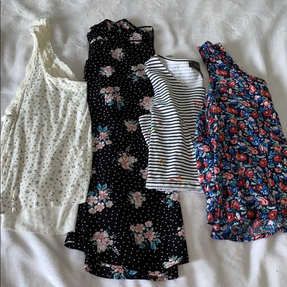 floral tops
